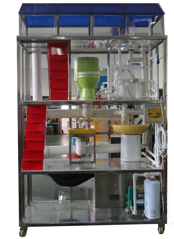 高層建筑通氣管系及同層排水系統(tǒng)實訓裝置